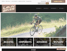 Tablet Screenshot of lelinbikes.com.br